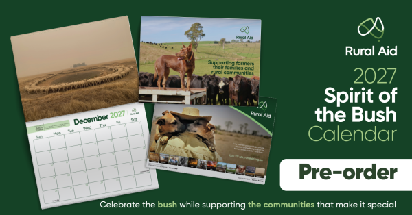 2027 Rural Aid “Spirit of the Bush” Calendar